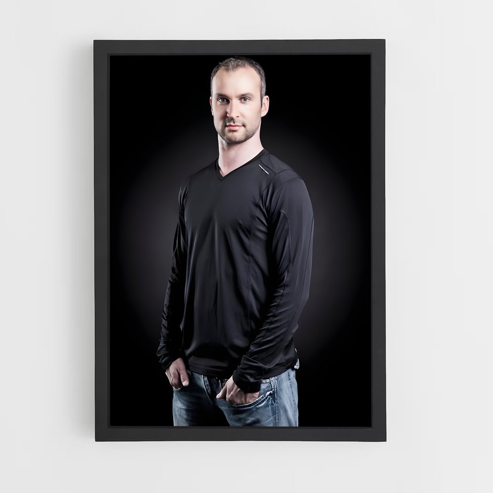 Poster Thierry omeyer – affiche Handball (vue 2)